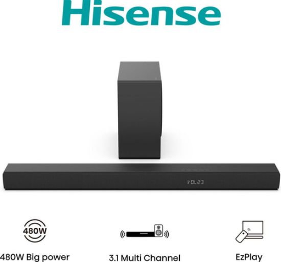 Immagine di Hisense HS3100 Nero 3.1 canali 480 W