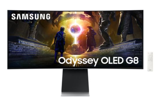 Immagine di Samsung Monitor Gaming Odyssey OLED G8 da 34" WQHD Curvo