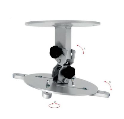 Immagine di ITB OM26080 supporto per proiettore Soffitto Argento