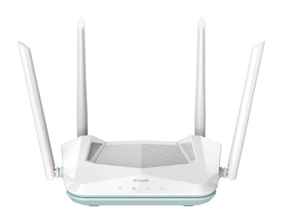 Immagine di D-Link EAGLE PRO AI AX1500 Smart Router router wireless Gigabit Ethernet Dual-band (2.4 GHz/5 GHz) Bianco