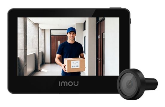 Immagine di Imou VD1 Spioncino smart a batteria, con monitor da 4,3 pollici e risoluzione da 5MP