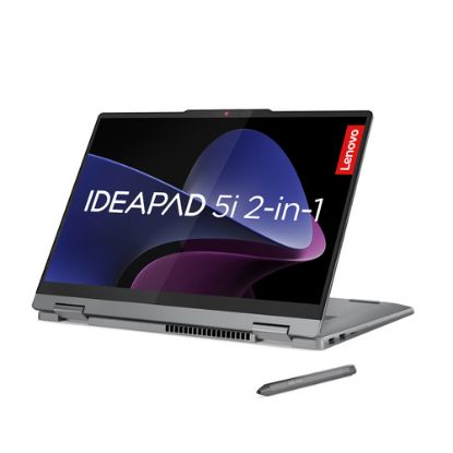 Immagine di Lenovo IdeaPad | Notebook 5 2-in-1 | Display 14.0'' WUXGA (1920x1200) Touch | Processore INTEL CORE i5-13420h | Memoria RAM 8GB | Memoria SSD 512GB | Scheda grafica Integrata | Sistema Operativo WINDOWS 11 HOME | LUNA_GREY | Caricatore NON incluso