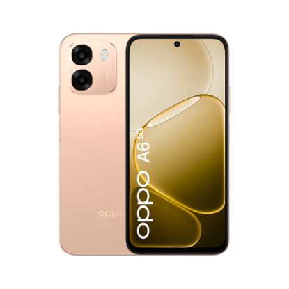 Immagine di OPPO A6 5G AI Smartphone, doppia fotocamera 50MP+2, Selfie 8MP, Display 6.75” 120HZ IPS HD+, 6550mAh, RAM 6GB(Esp2GB/4GB/6GB)+ROM 256GB [Versione Italia], Aurora Gold