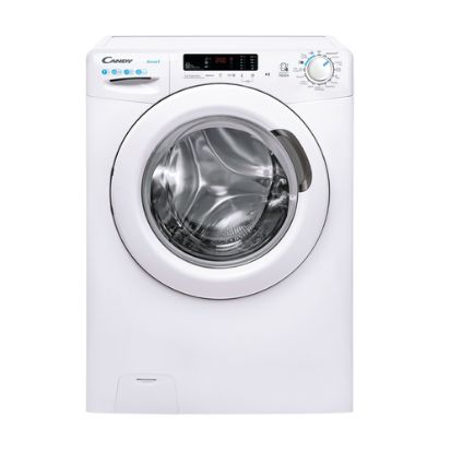 Immagine di Candy Smart , Lavatrice Slim 7 KG, Classe B, 1300 giri, Bianco, Vapore, Wi-Fi, CSS4372DW4/1-11
