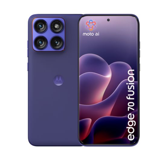 Immagine di Motorola edge 70 fusion 17,2 cm (6.78") Doppia SIM Android 16.0 5G USB tipo-C 8 GB 256 GB 5200 mAh Viola