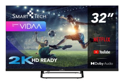 Immagine di Smart-Tech 32HV02V TV 81,3 cm (32") HD Smart TV Wi-Fi Nero 180 cd/m²