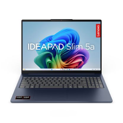 Immagine di Lenovo IdeaPad | Notebook Slim 5 | Display 16.0'' WUXGA (1920x1200) | Processore AMD RYZEN AI 7 445 | Memoria RAM 16GB | Memoria SSD 512GB | Scheda grafica Integrata | Sistema Operativo Windows 11 Home | COSMIC_BLUE | Caricatore NON incluso