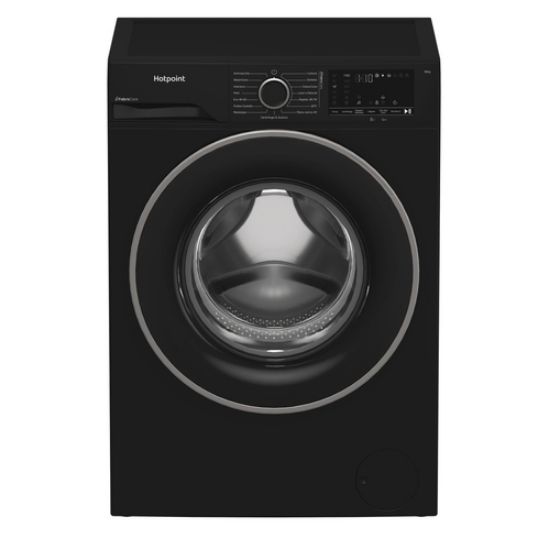 Immagine di Hotpoint Ariston HB 103B CARE IT, Capacità 10kg, classe A -30%, colore Black, 1400 giri, Display digitale XL, Vapore