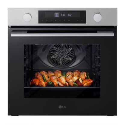 Immagine di LG Forno 72L Classe A | 11 modalità di cottura, Frittura ad aria, Modalità pizza, Lievitazione, Pulizia pirolitica | Acciaio