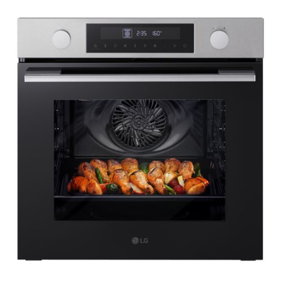 Immagine di LG Forno 72L Classe A | 11 modalità di cottura, Frittura ad aria, Modalità pizza, Lievitazione, Pulizia pirolitica | Acciaio