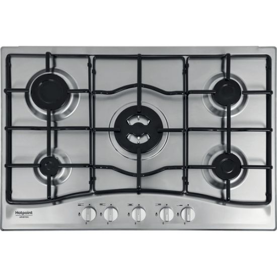 Immagine di Hotpoint Ariston Ariston Piano cottura a gas PCN 752 T/IX/HAR Made in Italy