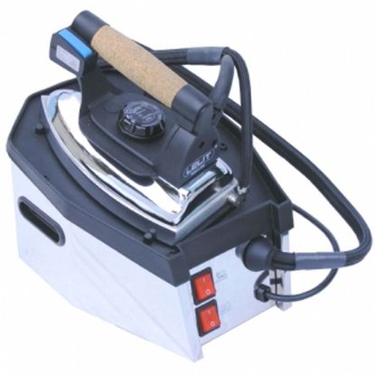 Immagine di Lelit PS11N ferro da stiro a caldaia Stazione di stiro a vapore pressurizzato 800 W 1,2 L Acciaio inossidabile Nero, Acciaio inox