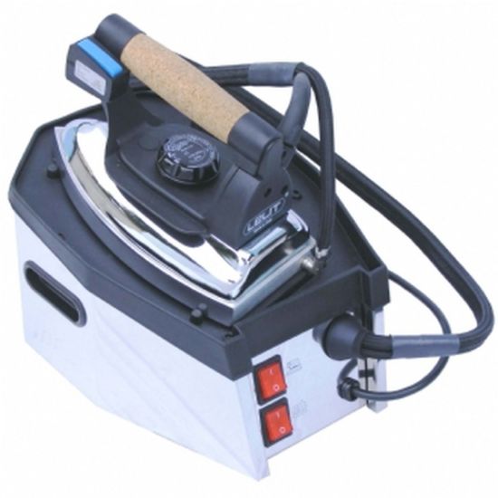Immagine di Lelit PS11N ferro da stiro a caldaia Stazione di stiro a vapore pressurizzato 800 W 1,2 L Acciaio inossidabile Nero, Acciaio inox