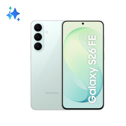 Immagine di Samsung Galaxy S26 FE, 256GB, Pistachio, AI, Camera 50MP, Assistente Foto, My FanCam, Video con Blocco Orizzontale, Batteria 4900 mAh, RAM 8GB