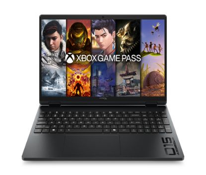 Immagine di HP HyperX OMEN 15 inch Gaming Laptop PC 15-gb0026nlx AMD Ryzen™ 7 38,9 cm (15.3") 2K 16 GB DDR5-SDRAM NVIDIA GeForce RTX 5060 Wi-Fi 6 (802.11ax) Windows 11 Home Nero