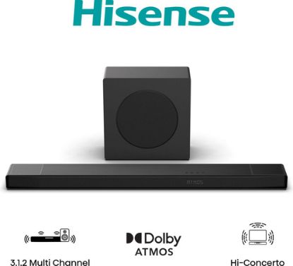 Immagine di Hisense AX3120Q Nero 3.1.2 canali 440 W