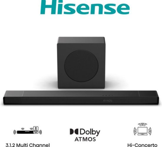 Immagine di Hisense AX3120Q Nero 3.1.2 canali 440 W