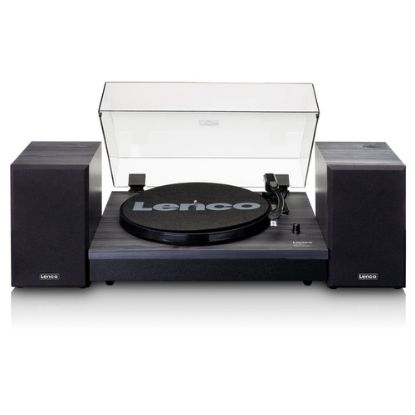 Immagine di Lenco LS-301BK piatto audio Giradischi con trasmissione a cinghia Nero Manuale