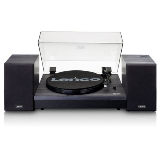 Immagine di Lenco LS-301BK piatto audio Giradischi con trasmissione a cinghia Nero Manuale