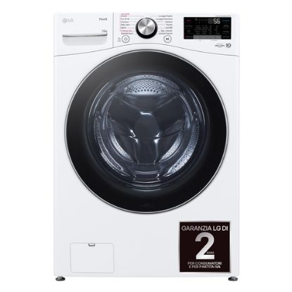 Immagine di LG F0P3020TSWC Lavatrice capacità XL 20kg AI DD™ Serie P3, Classe B, 1000 giri, TurboWash 360, Vapore, Wi-Fi, White
