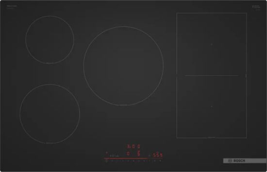 Immagine di Bosch Serie 6 PVW81CHB1E piano cottura Nero Da incasso 80 cm Piano cottura a induzione 5 Fornello(i)