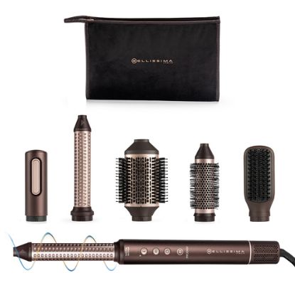 Immagine di Bellissima Imetec Prodigy | Styler Digitale ad aria calda 6 in 1 - Onde, Ricci, Liscio Volume Senza Danni ai Capelli - Tecnologia Ion-Ceramic HI-Pro - Tecnologia Coanda - Controllo del Calore
