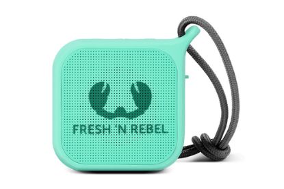 Immagine di Fresh 'n Rebel Rockbox Pebble 1RB0500PT - Altoparlante portatile Bluetooth splashproof, peppermint