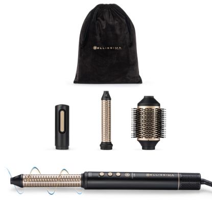 Immagine di Bellissima Prodigy | Styler Digitale ad aria calda 4 in 1 - Onde, Ricci, Liscio Volume Senza Danni ai Capelli - Tecnologia Ion-Ceramic HI-Pro - Tecnologia Coanda - Controllo del Calore