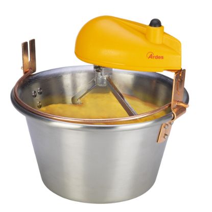 Immagine di Ardes AR2481 sbattitore Sbattitore con base 15 W Rame, Acciaio inox, Giallo