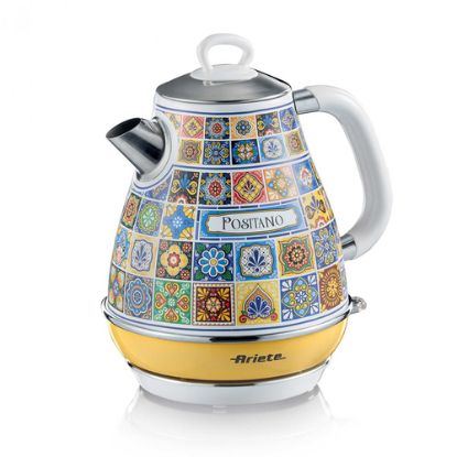 Immagine di Ariete 2869 Bollitore Positano, Bollitore Elettrico, 1,7L, Infusi, the, tisane, Base cordless, Autospegnimento