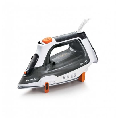 Immagine di Ariete 6190 Step UP, Ferro da stiro intelligente, Piedini intelligenti, Piastra in ceramica Ultraglide con 57 fori, Serbatoio 320ml, 2400W, Vapore continuo 30g/min