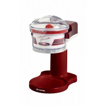 Immagine di Ariete 78 Sweet Granita - Macchina per fare la granita - Tritaghiaccio - Lama in Acciaio Inox - 30 Watt - Linea Party Time - Rosso