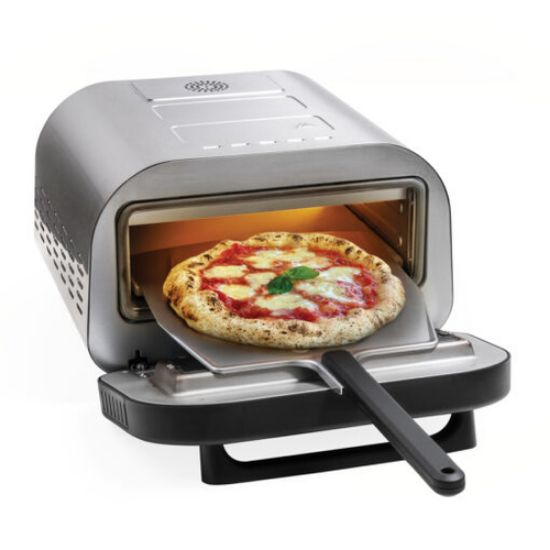 Immagine di Macom 884 macchina e forno per pizza 1 pizza(e) 1700 W Nero, Acciaio inox