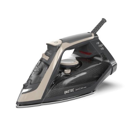 Immagine di Imetec ZeroCalc Power, Ferro da Stiro 2600 W, Colpo di Vapore 220g, Piastra in Acciaio Satinato, Sistema Anticalcare, Leggero