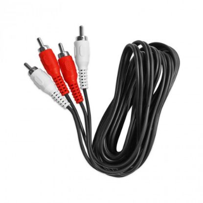 Immagine di Ekon ECA2RCA30MM cavo audio 3 m 2 x RCA Nero