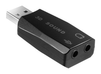Immagine di Ekon ECAADUSB2JACK35K hub di interfaccia USB tipo A Nero