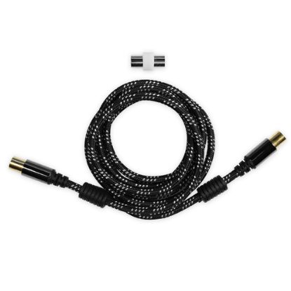 Immagine di Ekon ECAN18MECOMFW cavo coassiale 1,8 m Nero