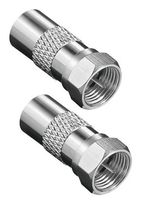 Immagine di Ekon ECSAT2ADATFF connettore coassiale Tipo F 2 pz
