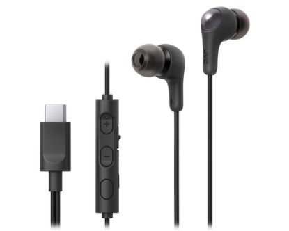 Immagine di JVC HA-FR9UC Auricolare Cablato In-ear Musica e Chiamate USB tipo-C Nero