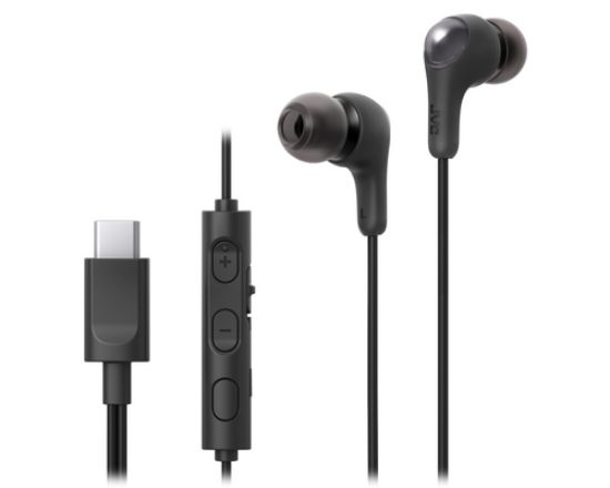 Immagine di JVC HA-FR9UC Auricolare Cablato In-ear Musica e Chiamate USB tipo-C Nero