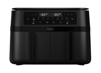 Immagine di Haier HAF3AD 011 Doppia 11,5 L Indipendente 3000 W Friggitrice ad aria calda Nero