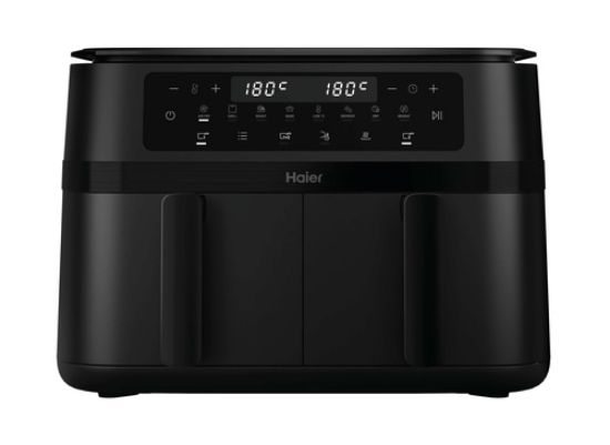 Immagine di Haier HAF3AD 011 Doppia 11,5 L Indipendente 3000 W Friggitrice ad aria calda Nero
