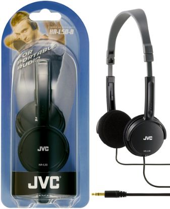 Immagine di JVC HA-L50-B cuffia e auricolare Cuffie Cablato A Padiglione MUSICA Nero