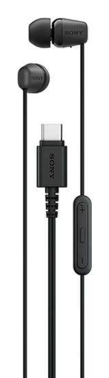 Immagine di Sony IER-EX15C Auricolare Cablato In-ear Musica e Chiamate USB tipo-C Nero