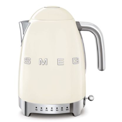 Immagine di Smeg Bollitore A Temperatura Variabile 50's Style – Panna LUCIDO – KLF04CREU