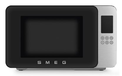 Immagine di Smeg MOC01BLMEU forno a microonde Nero Microonde con grill Superficie piana 29 L 900 W