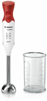 Immagine di Bosch MSM64110 Frullatore a immersione ErgoMixx 450 W Bianco, Rosso