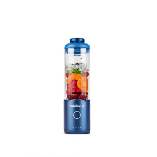 Immagine di NutriBullet Flex – Mini Frullatore Compatto e Portatile, Ricaricabile USB-C, Smoothie Maker To Go, Blu (NBP013BL)
