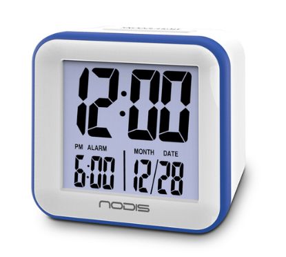 Immagine di NODIS Cubo Sveglia digitale Blu, Bianco