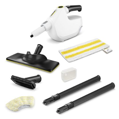 Immagine di Kärcher SC 1 Multi & Up Pulitore a vapore portatile 0,2 L 1300 W Nero, Giallo